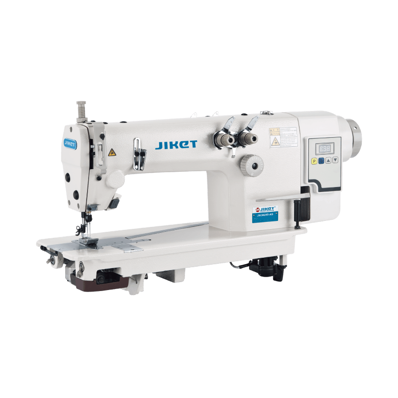 Computer direct drive double needle chain high speed lockstitch sewing machine series