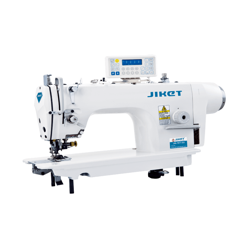 Computer direct drive three automatic flat sewing machine